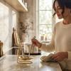 Space Saving Vertical Spoon Rest Stainless Steel Storage Shelf Scoop Holder  Tableware Storage