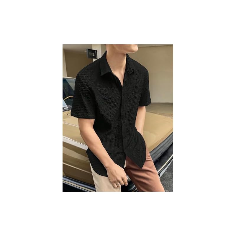 Greciilooks For Casual Stylish Polycotton Regular Formal Shirt