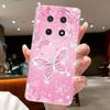 Phone Case For Huawei Nova 12i / Nova 13i Coque Capa Butterfly Bow Protective Casing Transparent Soft Silicone TPU Cover Fundas