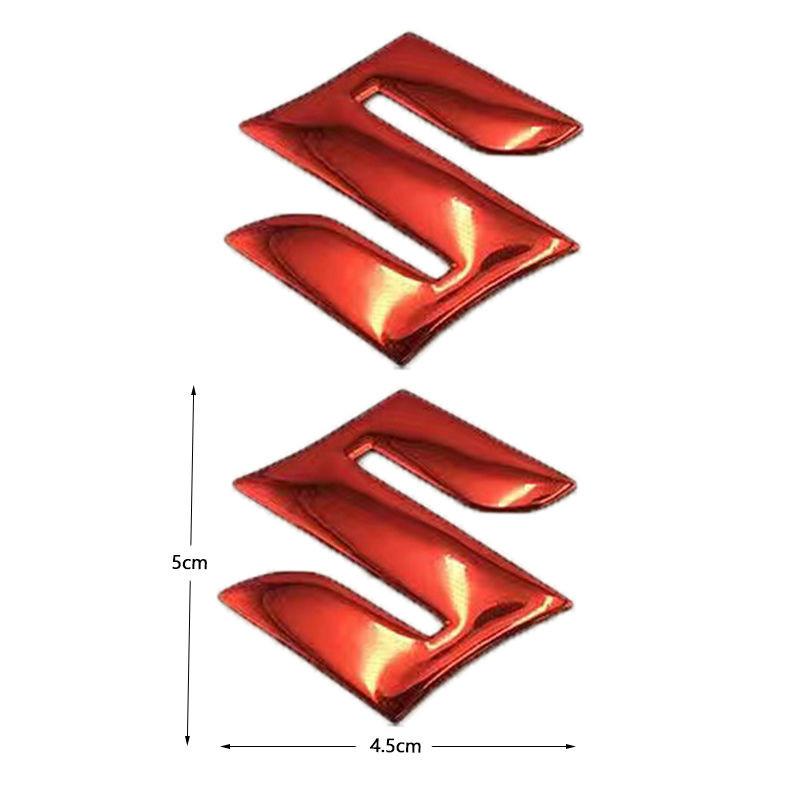 3D logo Suzuki Samolepka Motocykl Znak na nádrž Obtisk