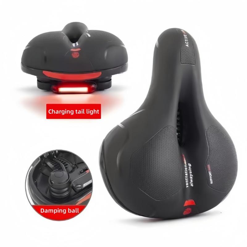 General Mountain Bike Seat - Thick and Soft, Breathable, Shockproof, Ball-shaped - Comfortable Seat for Long-Distance Cycling