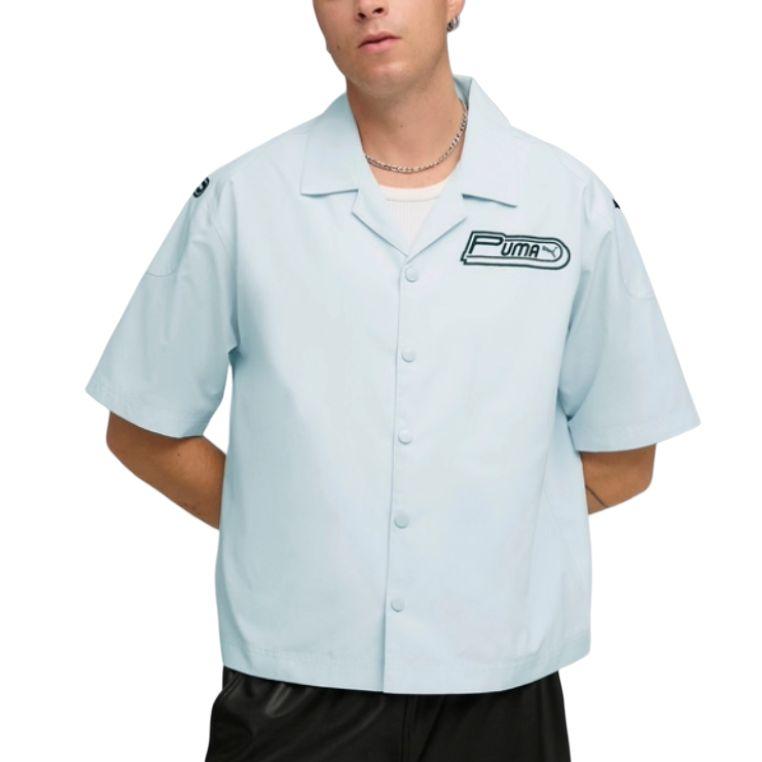Puma Future Archive Graphic Boxy Racer Logo Casual Loose Comfortable Short Sleeve Shirt Unisex Shirts 632698-42