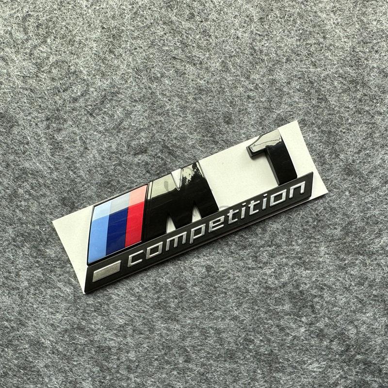 

3D ABS Car Letters Logo Badge Sport Stickers Car Rear Trunk Emblem For BMW X1 X2 X3 X4 X5 X6 X7 M1 M2 M3 M4 M5 M6 M7 competition