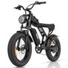 YVY C20Lite Off-Road & Mountain Adult Electric Bicycle 1000W 48V15Ah Pedelec, Front Fork Suspension, 20" Fat Tire E-Bike for Outdoor Adventure