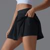 Cool Feeling, Sun Protection, Casual Tennis Skirt, Slimming, Sports Training, Inner Pocket, Anti Glare, Yoga And Fitness Skirt