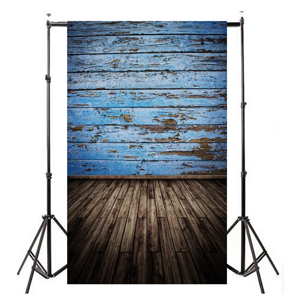 Vinyl Wood Wall Floor Photography Studio Prop  Background 3x5FT