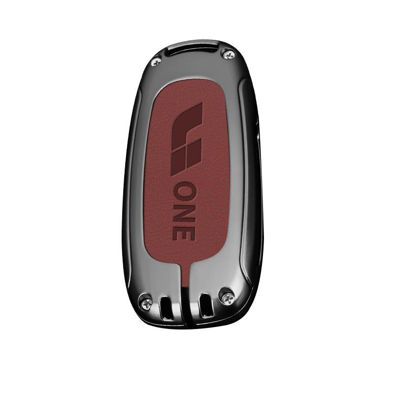 Compatible Ideal L7 Key Cover for 2023 Ideal One L8 Car, Protective Shell with Key Buckle for Men and Women