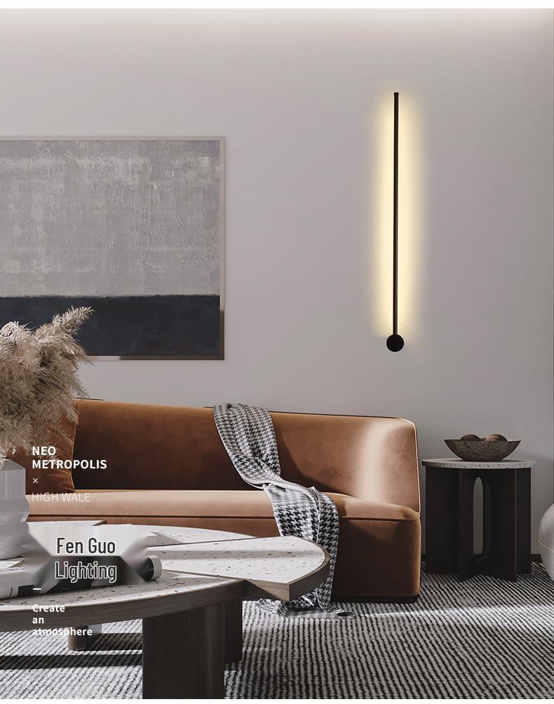 Modern Nordic Minimalist Wall Lamp - Luxury Bedroom & Living Room Fixture