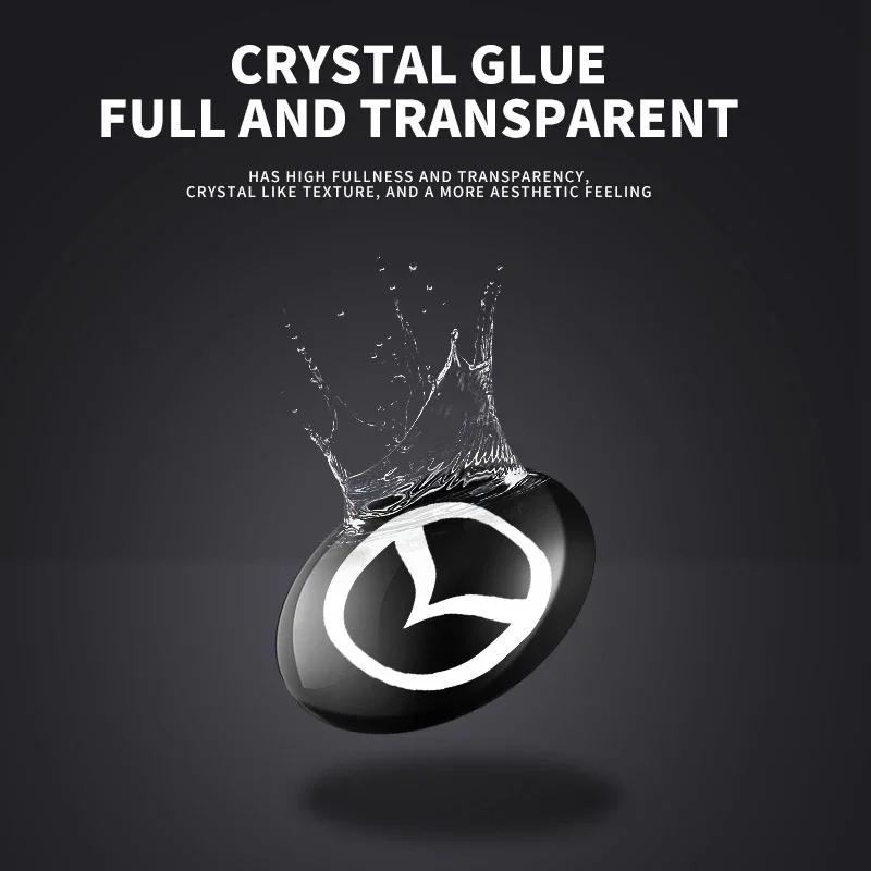 10ks Samolepky na klíčovou dírku zámku dveří auta Proti blokování Pro Mazda 6 3 CX5 5 2 323 CX7 Demio Atenza Axela MX30 CX30 CX3 Příslušenství