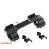 Hunting Riflescope T11 Mounts, 1"/25.4mm & 30mm Rifle Scope Rings for 11mm Weaver Rail with Spirit Bubble Level