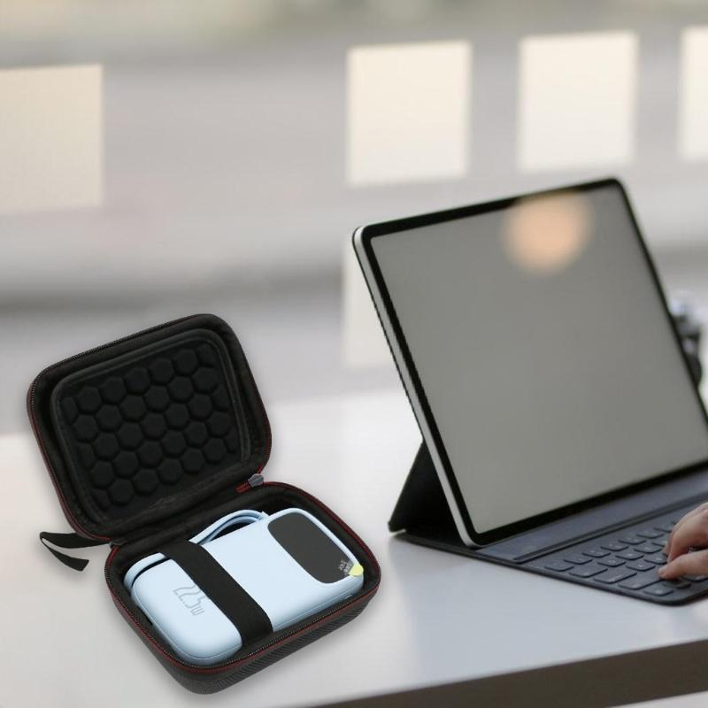 Portable Hard Shell Case For 30W/22.5W Powerbank Holder With Shockproof Protections And Durability EVA Materials