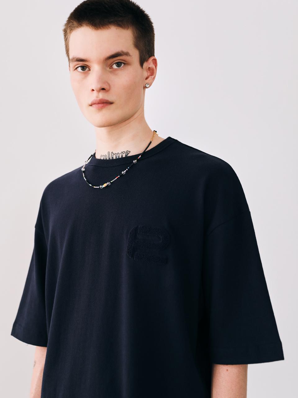 Iesn E-Boucle Short Sleeve T-Shirt Navy L