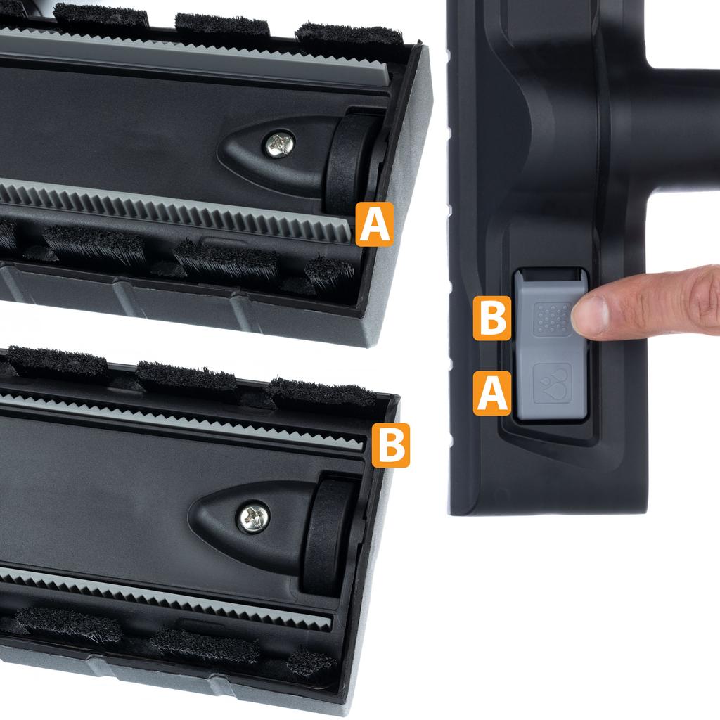 35 Mm Universal Switchable Nozzle for Floors and Carpets