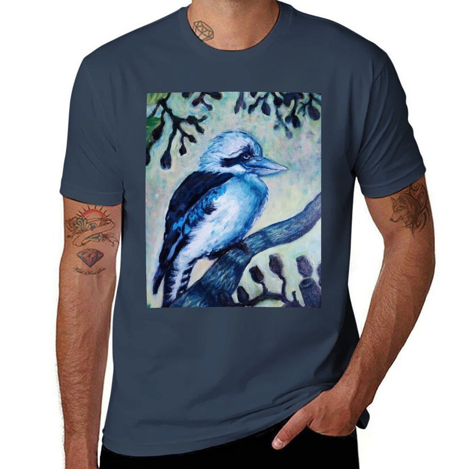Kookaburra in the old gum tree TShirt Plus Size NonShrink TShirt S
