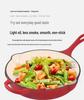 Enamel 4-Piece Cookware Set: Soup Pot, Stew Pot, Frying Pan, Non-Stick Pan for Home Use