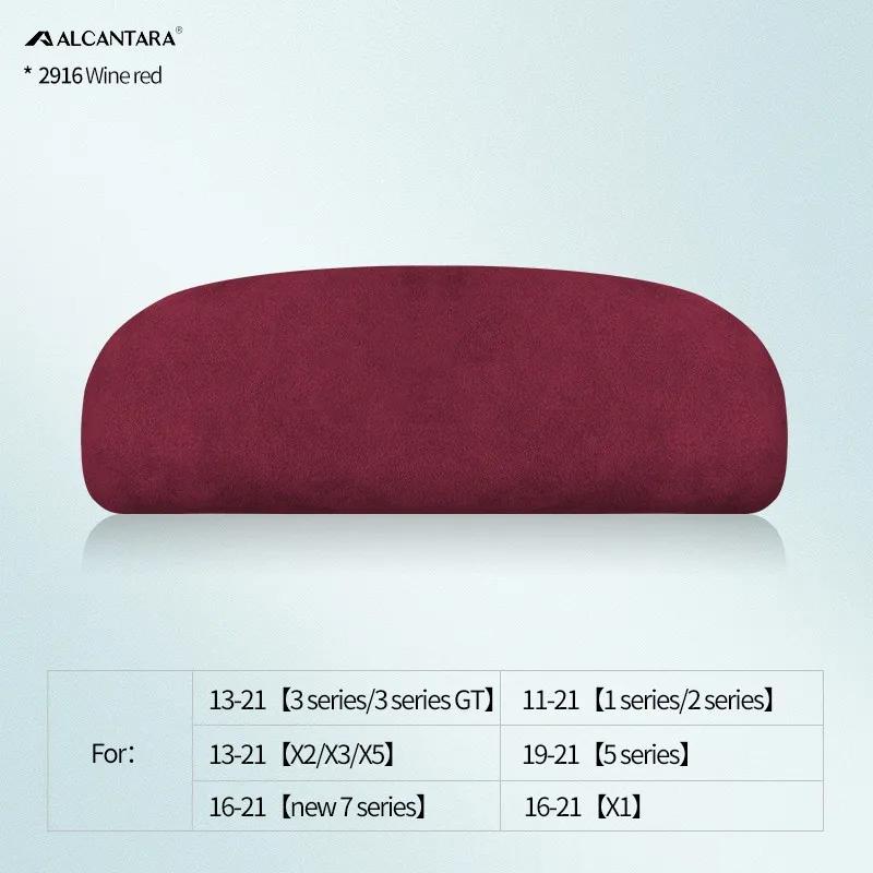 Car Glasses Holder Case Sunglasses Alcantara Suede Storage Organizer Sunglasses Box for BMW 1/2/3/4/5/6/7 Series X1 X2 X3 X5