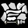 MultiFunctional Gua Sha Board Steel Scraping Board for Muscle Relaxation Face Contouring Precise Lifting Enhancement