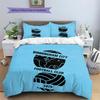 Birmingham City Pattern Bedding Quilt Set  Home Decoration  Gift (1 * Duvet Cover + 2 * Pillowcase  Without Core)