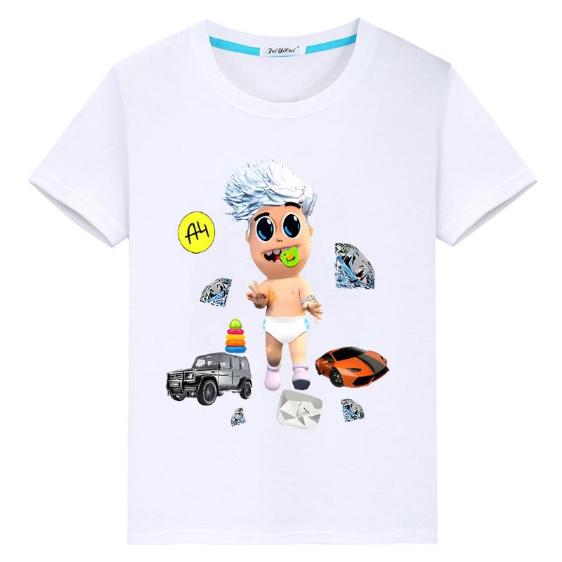 Cartoon Tiger Bird K-kPop Demon Hunters Print T-Shirt Anime Short Sleeve Tee Summer Girl Boy Shirt Casual Tops Crewneck Clothing