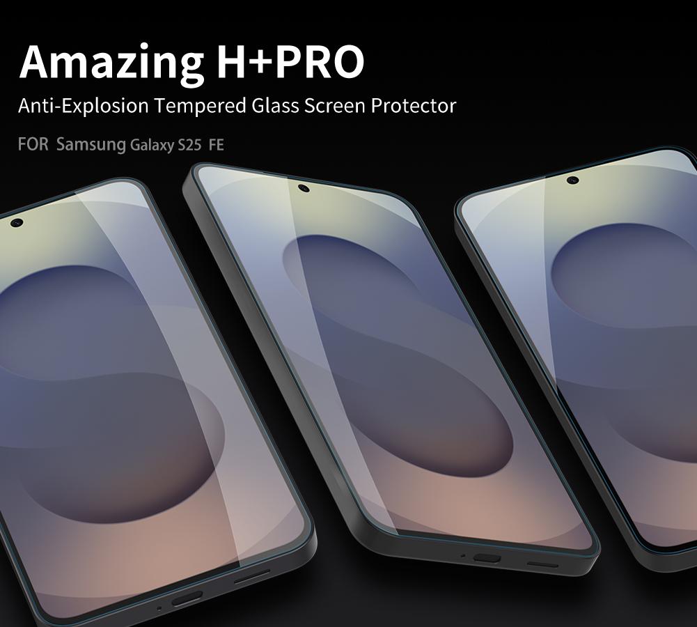 For Samsung Galaxy S25 FE Glass Nillkin Amazing H+Pro 0.2MM Screen Protector Tempered Glass Film