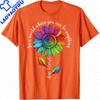 LGBTQ Rainbow Sunflower Be Kind Gay Love Pride Flower TShirt Women Clothes Oversized Harajuku Tees Oneck Color Print Tees