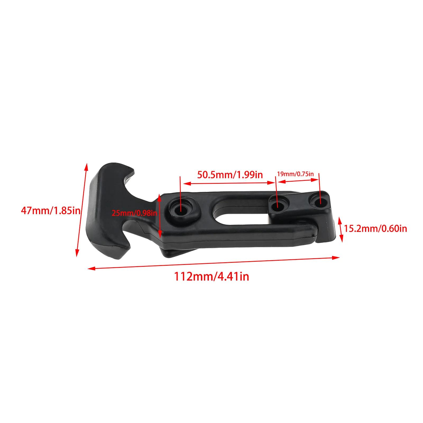 

Black T-Handle Rubber Flexible Draw Latches Fit for Toolbox /Cooler/Golf Cart/Farm Machinery T-Toolbox Lock 112/167mm/221mm 1PC
