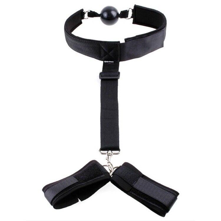 BDSM Leg Splitting Pillow Bondage Fetish Slave Handcuffs Ankle Cuffs Adult Erotic Sex Toys For Woman Couples Games Sex Products