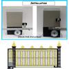 750W Electric Remote Control Sliding Door Machine Flat Door Motor Villa Door Electric Gate Opener with 2 Remote Control