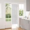 Insect Screen Door Curtain Chenille Grey and White 56 X 185 Cm