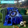 Custom Name Blanket Orlando Basketball Team Blanket Bedding Blanket for Travel, Camping, Living Rooms, Offices, Sofas, Fan Christmas Gift