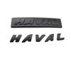 For Haval H6 GT Logo Car Front Network Black Logo Emblems For GWM Great Wall Generation Haval H6 GT
