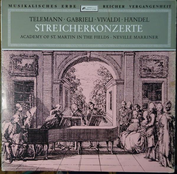 

LP Record ACADEMY OF ST. MARTININTHEFIELDS Streicherkonzerte SMO1520 LOiseauLyre Classical Used