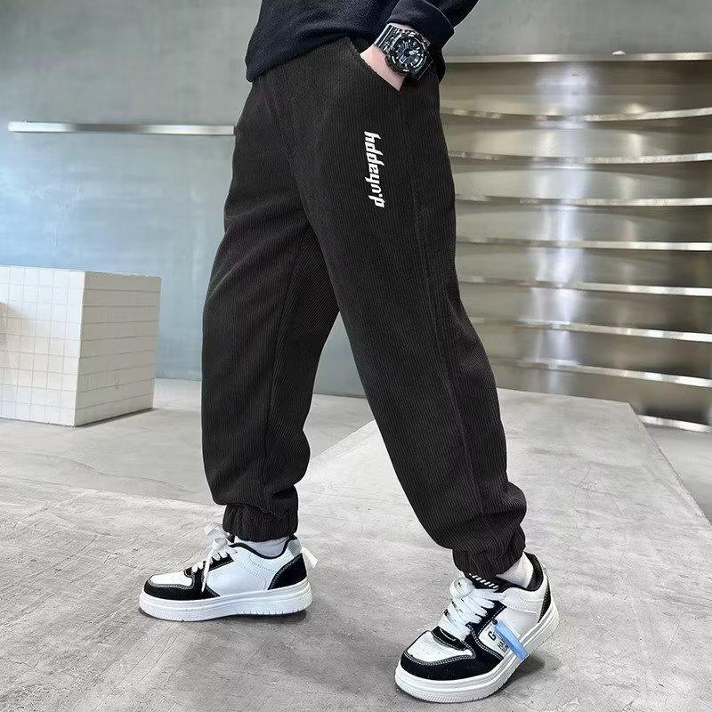 Boys Casual Sports Pants Autumn Kids Long Trousers