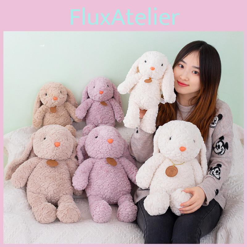 Adorable Long-haired Plush Bunny Toy For Kids 35cm And 50cm Sizes Available