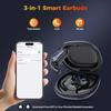 True Wireless Bluetooth Headphones Sports Earphone TWS Waterproof Headset LCD Power Display Noise Reduction Earbuds With Mic