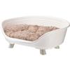 White Relax Cushion Basket - Size L - 73 X 55 X 27 Cm - FERPLAST