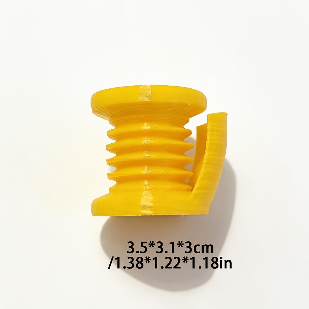 Random Style Knitting Finger Guard Sleeves 4Pcs, Durable Plastic Yarn Guide Finger Caps, Comfortable Protective Covers