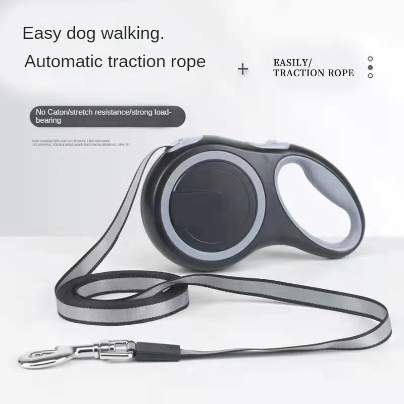 5m 20kg 8m 50kg Dog Leash Retractable Roulette Collar for Small Big Dog Accessories Adjustable Durable Walking Hiking Rope