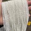 Jingde Jewelry Natural White Horse Hoof Snail Shell Beads, 2-4mm Round DIY Jewelry Accessories