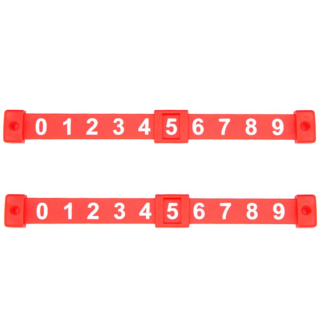 2Pcs Table Football Counter Plastic Billiard Score Board Table Game Score Goal Counter Football Score Counters Markers
