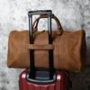 Leather Travel Bag Horse Leather Handbag Top Layer Cowhide Business Trip Shoulder Bag