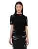 MOSCHINO Cotton Blend Inlay Knit