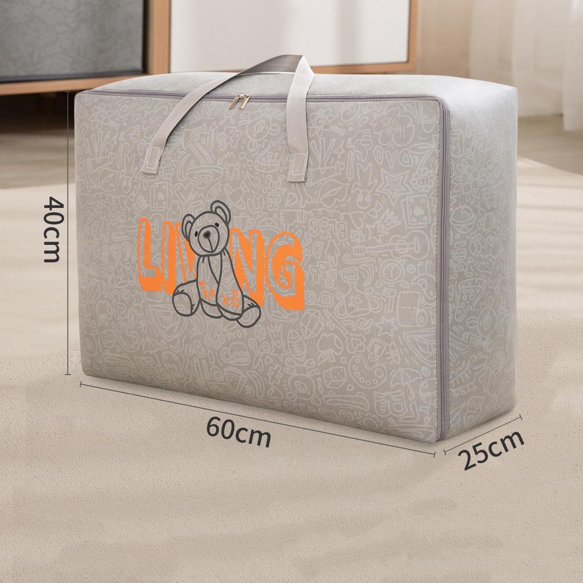 Сумка для переезда, стеганая сумка для хранения одежды, органайзер для одеял, утолщенная сумка из змеиной кожи, водонепроницаемая, влагостойкая, большая спортивная сумка M