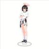 Anime Blue Archive Sunaōkami Shiroko Stand Model Cosplay 15cm Acrylic Game Figure Waraku Chis Cute Desk Decor Fans Collection