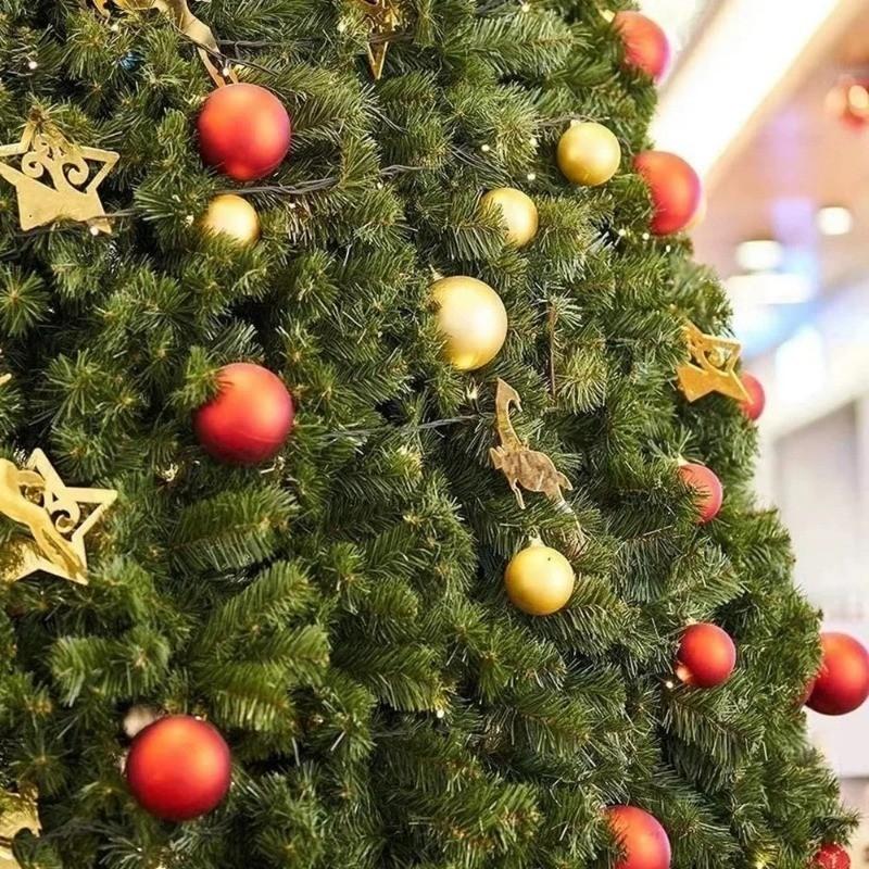 24Pcs 6CM Big Christmas Ball Decorations Hanging Christmas Tree Pendant Ornaments Xmas Home Party Decor 2026 New Year Accessory