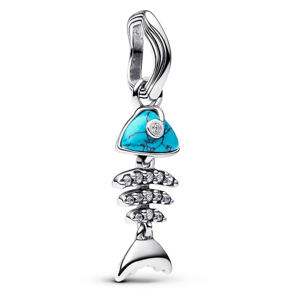 Summer Ocean Series Sea Turtle Fish Starfish Charms Beads Fit Bracelet Necklace Earings For Women DIY Jewelry Gifts