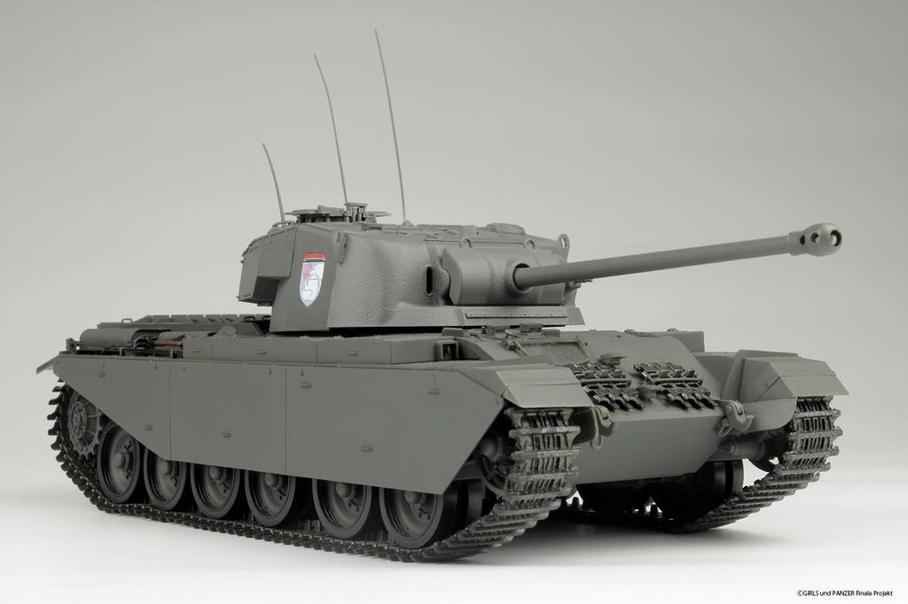PLATZ Girls und Panzer Final Chapter Cruiser Tank A41 Centurion St. Gloriana Girls' Academy 1/35 Scale Plastic Model Kit GP-89