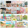 CHENISTORY Acrylfarbe nach Zahlen Kits Frische Illustration Malen nach Zahlen für Erwachsene Kits Kunstwerk DIY auf Leinwand nach Nummer