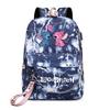 Cartoon Anime Printing Usb Stick Backpack Casual Middle School School Bag