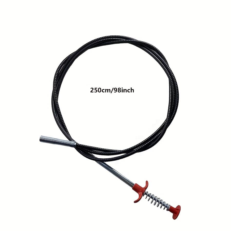 

Гибкая сантехническая змея и инструмент для удаления засоров - Простой в использовании, многоцелевой очиститель для кухни, ванной комнаты, душа, ванны